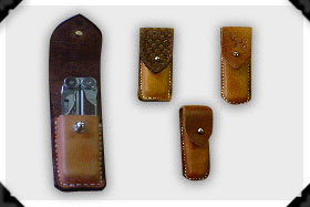 custom leather leatherman case